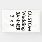 カスタムな旗3' x 5' 横断幕 (横)