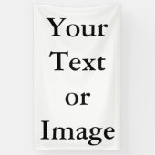 カスタムな旗 横断幕 (縦)