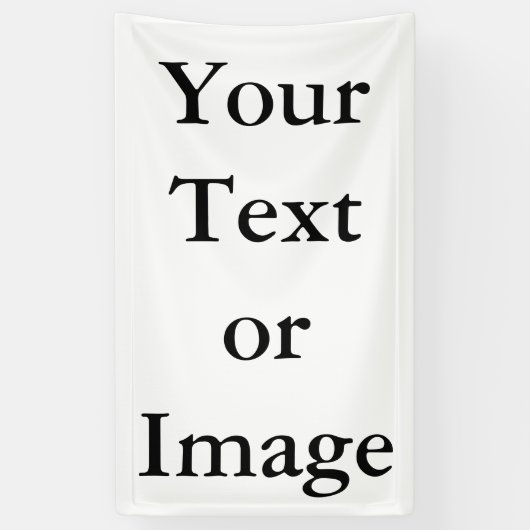 カスタムな旗 横断幕 (縦)