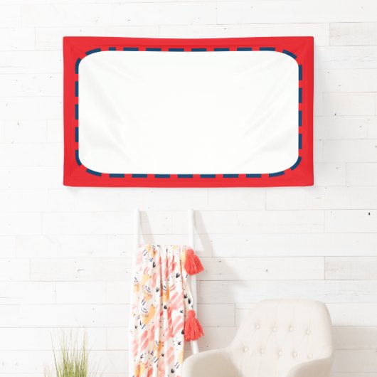 カスタムな旗DIYのテンプレートは文字の写真のイメージを加えます 横断幕 (インサイチュ)