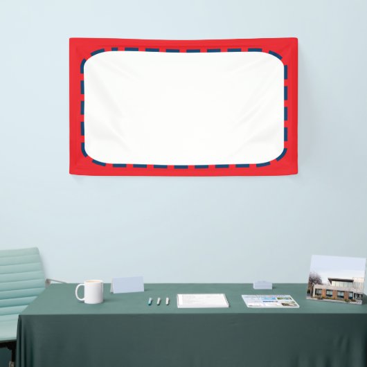 カスタムな旗DIYのテンプレートは文字の写真のイメージを加えます 横断幕 (トレードショー)