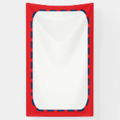 カスタムな旗DIYのテンプレートは文字の写真のイメージを加えます 横断幕 (縦)