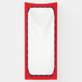 カスタムな旗DIYのテンプレートは文字の写真のイメージを加えます 横断幕 (縦)