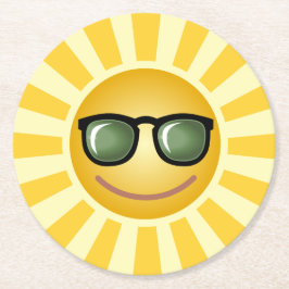 カスタムな日曜日 ラウンドペーパーコースター