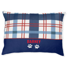 カスタムな格子縞犬