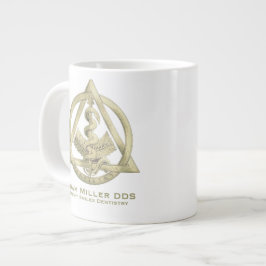 カスタムな歯科医のマグ ジャンボコーヒーマグカップ