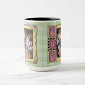 カスタムな母の日の写真のマグ マグカップ (中央)