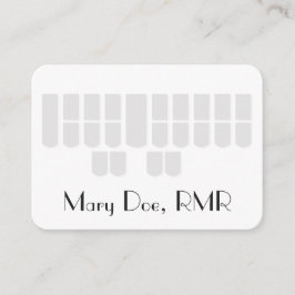 カスタムな法廷記者の灰色のSteno機械鍵 名刺