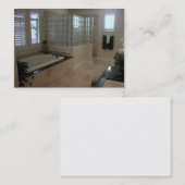 カスタムな浴室の名刺 名刺 (正面/裏面)