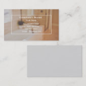 カスタムな浴室の建築業者の名刺 名刺 (正面/裏面)