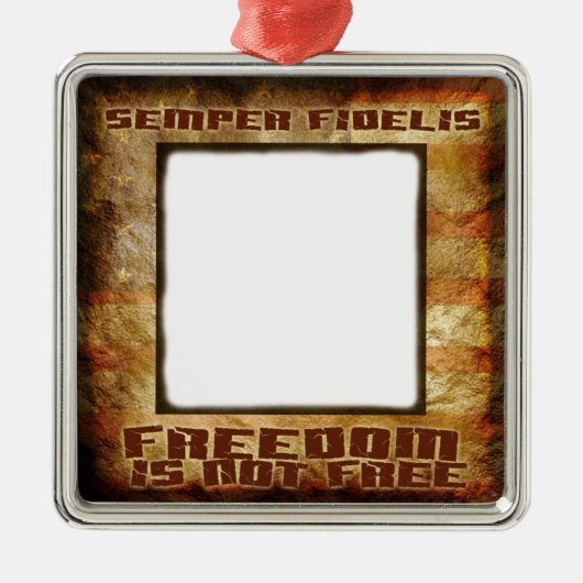 カスタムな海洋のオーナメント メタルオーナメント (正面)