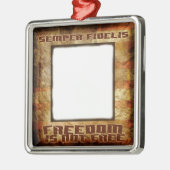 カスタムな海洋のオーナメント メタルオーナメント (左)