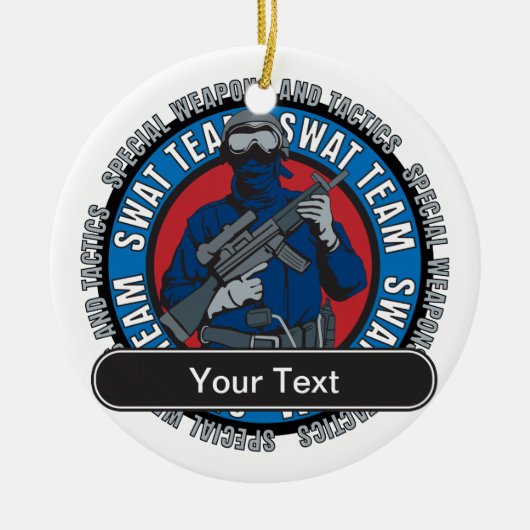 カスタムな特別機動隊 セラミックオーナメント (正面)