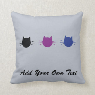 カスタムな猫のパーソナライズなデザインのギフトのクッション クッション