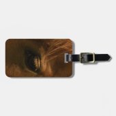 カスタムな目の馬の精神 ラゲッジタグ (正面横)