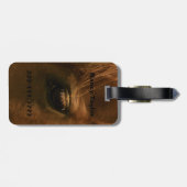 カスタムな目の馬の精神 ラゲッジタグ (裏面横)