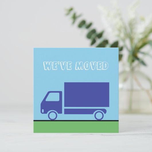 カスタムな移動トラックの移動発表 案内状 (スタンド正面)