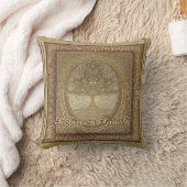 カスタムな系譜のアートワーク クッション (ブランケット)