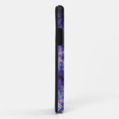 カスタムな紫色のパステル調の斑点のiPhone 5の箱 Case-Mate iPhoneケース (裏面/右)