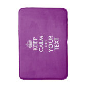 カスタムな紫色は穏やかな浴室の敷物のバス・マットを保ちます バスマット (正面縦)