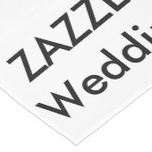 カスタムな結婚式のテーブルのランナー16" x 90" ミディアムテーブルランナー (コーナー)