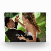 カスタムな結婚式の写真のブロック フォトブロック (正面)