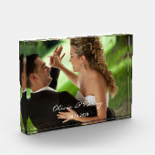 カスタムな結婚式の写真のブロック フォトブロック (左)