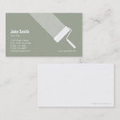 カスタムな背景の絵画の建築業者 名刺 (正面/裏面)