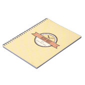 カスタムな色のシェフのナイフはレシピのノートを払います ノートブック (左側)