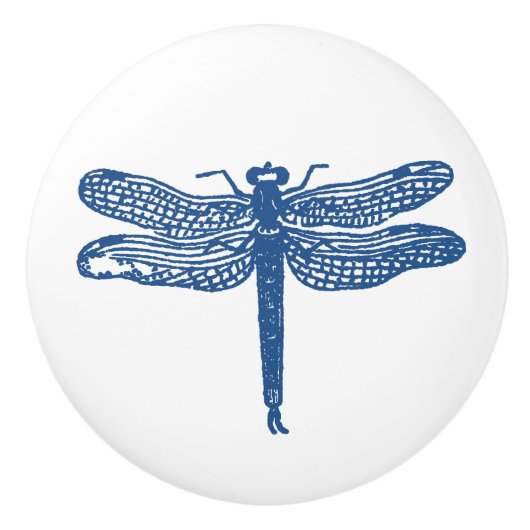 カスタムな色のトンボ-キャビネットの引き セラミックノブ (正面)