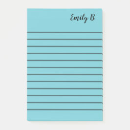 カスタムな色のパーソナライズな並べられた付箋 ポストイット