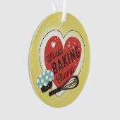 カスタムな色のベーキングのチャンピオンのクリスマスのオーナメント オーナメント (正面)