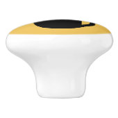 カスタムな色のモダンな猫-キャビネットのノブ セラミックノブ (側面)