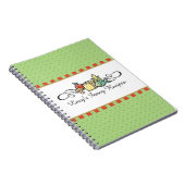 カスタムな色の魚のフルーツ野菜のシェフのケータリング ノートブック (右側)