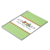 カスタムな色の魚のフルーツ野菜のシェフのケータリング ノートブック (左側)