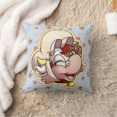 カスタムな色のMamooの綿の枕(16x16") クッション (ブランケット)