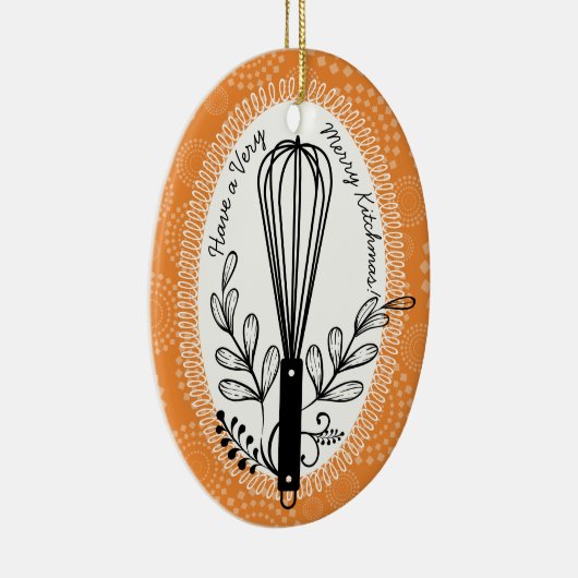 カスタムな色は料理用のクリスマスのオーナメントを払います セラミックオーナメント (右)