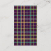 カスタムな色チョコレートトラッフルの砂糖菓子キャンデー 名刺 (裏面)