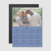 カスタムな色2019のカレンダーの写真の磁石 (正面/裏面)