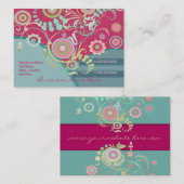 カスタムな花屋/他のビジネスカード 名刺 (正面/裏面)