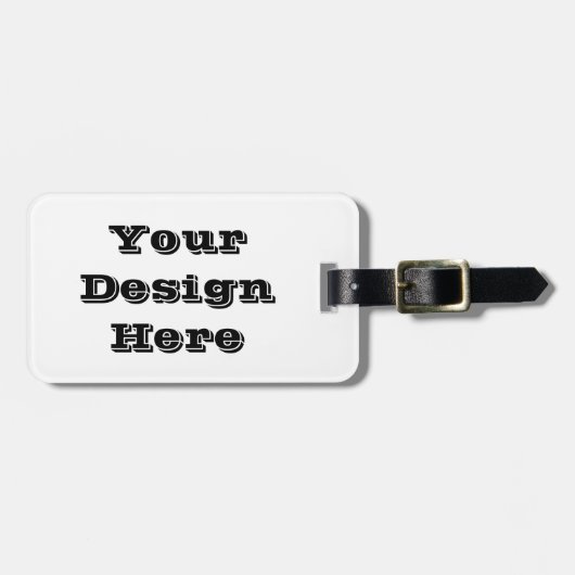 カスタムな荷物のラベル ラゲッジタグ (正面横)