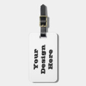 カスタムな荷物のラベル ラゲッジタグ (正面縦)