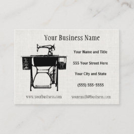カスタムな裁縫婦のテーラーかヴィンテージの名刺 名刺