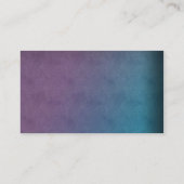 カスタムな西部のスタイルビジネス及び個人的なカード 名刺 (裏面)