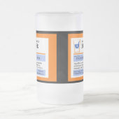 カスタムな規定のビールのジョッキ フロストグラスビールジョッキ (中央)