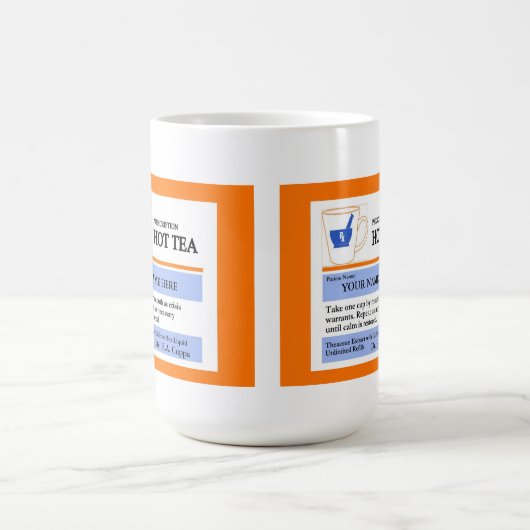 カスタムな規定の茶マグ コーヒーマグカップ (中央)