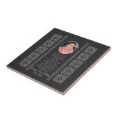 カスタムな記念の記念品 タイル (側面)