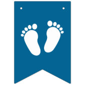 カスタムな警官のベビーシャワーの旗布の旗の旗 バンティングフラッグ (第1の旗)