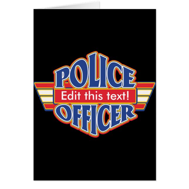 カスタムな警官 (正面)