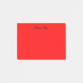 カスタムな赤 ポストイット